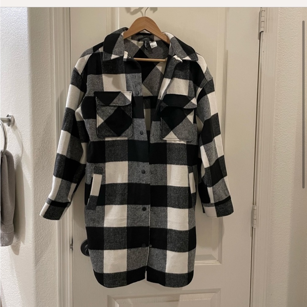 Worn once. Shacket